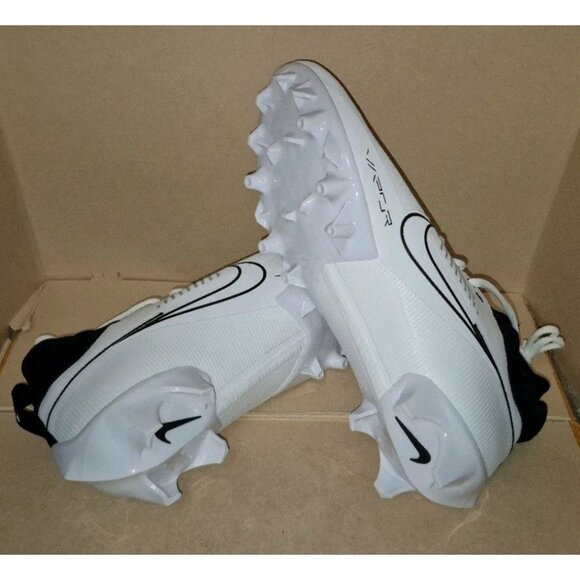NIKE VAPOR EDGE PRO 360 2 FOOTBALL WHITE/BLACK MEN\'S SIZE 12.5 NEW main image 8